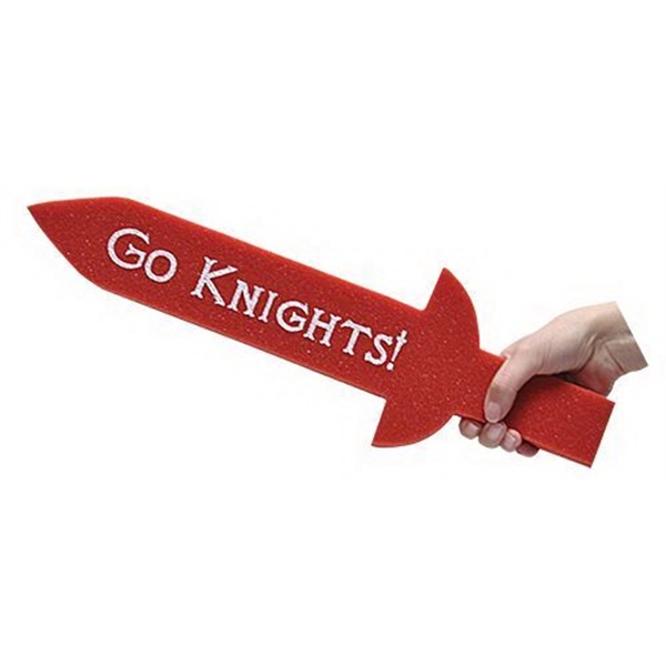 The sword waver is available in many attractive colors.... from ASI 42155 Amerifoam® - The House of Foam