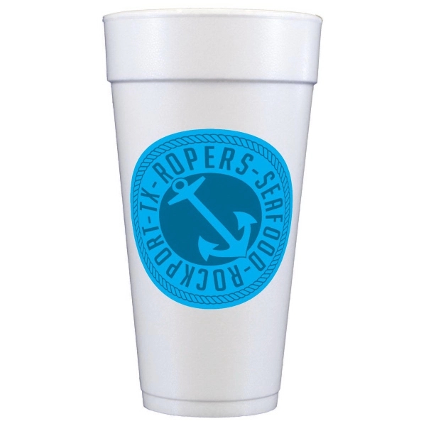 24oz styrofoam cup. Insulated to keep beverages hot or cold.... from ASI 79541 Print Appeal,Inc. / Print Appeal
