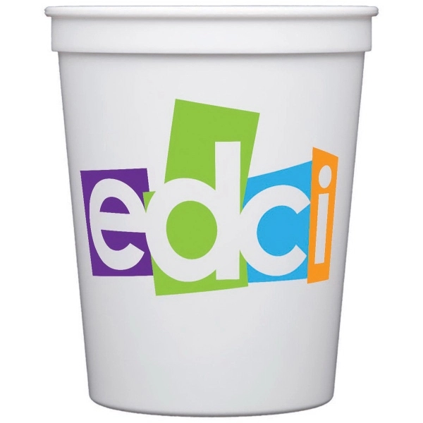 16 oz. spot color squat stadium style plastic cup. Available on... from ASI 79541 Print Appeal,Inc. / Print Appeal