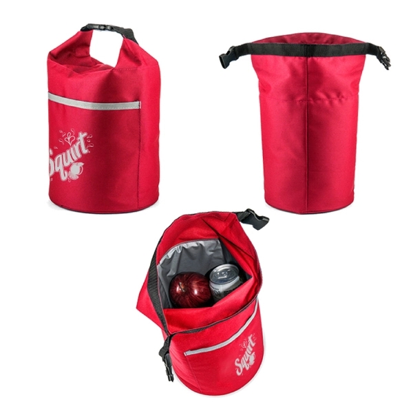Roll top bucket cooler lunch bag.... from ASI 31517 Admart Products / Admart Line