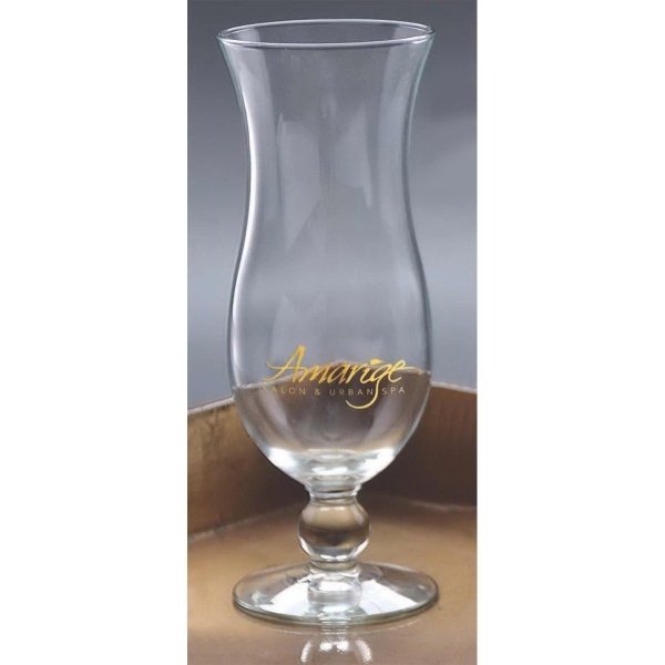 15 ounce footed hurricane-style glass.... from ASI 71920 Moderne Glass Company Inc / Glass America®