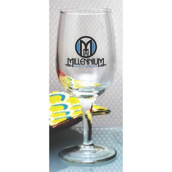 6.5 oz. stemmed wine glass with sturdy construction.... from ASI 71920 Moderne Glass Company Inc / Glass America®