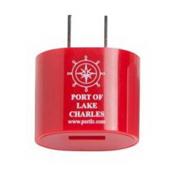 UL approved wall charger with an oval design that connects any... from ASI 90859 Tempo Industries Inc