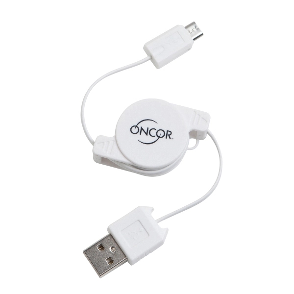 35/8" x 1" retractable USB to micro-USB cable; retracts up to... from ASI 90859 Tempo Industries Inc / Tempo Tempoline