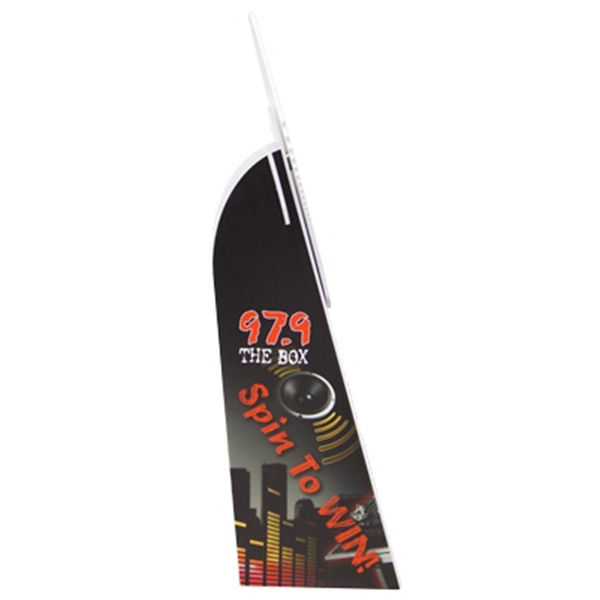 This easy to spin, light weight, full color/full bleed UV printed... from ASI 93997 Visual Promotions / VP Brand