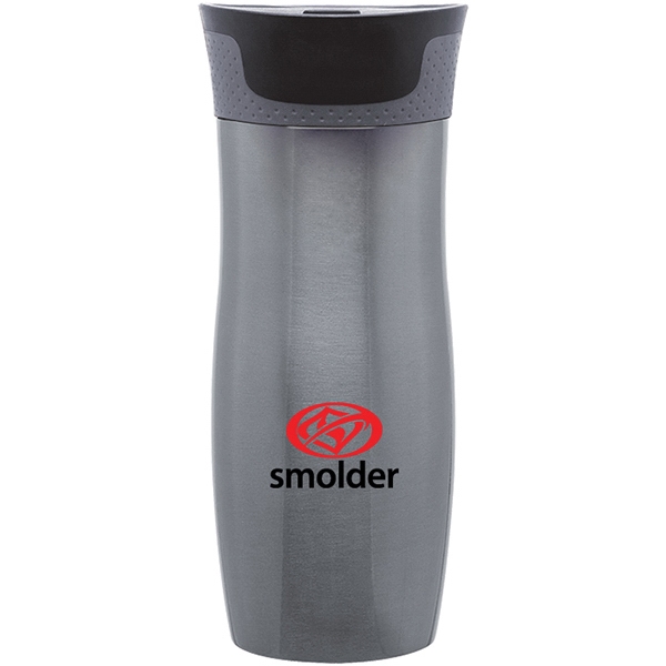 16 oz double wall stainless steel tumbler with vacuum insulation, easy-clean... from ASI 51197 ETS Express, LLC