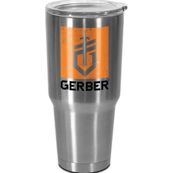 30 Oz. Trekker Tumbler with Slide Action Lid... from ASI 52475 Xpres LLC