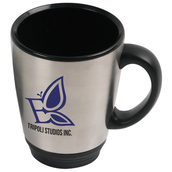 Double wall stainless steel insulated travel mug.... from ASI 42920 Busrel Inc