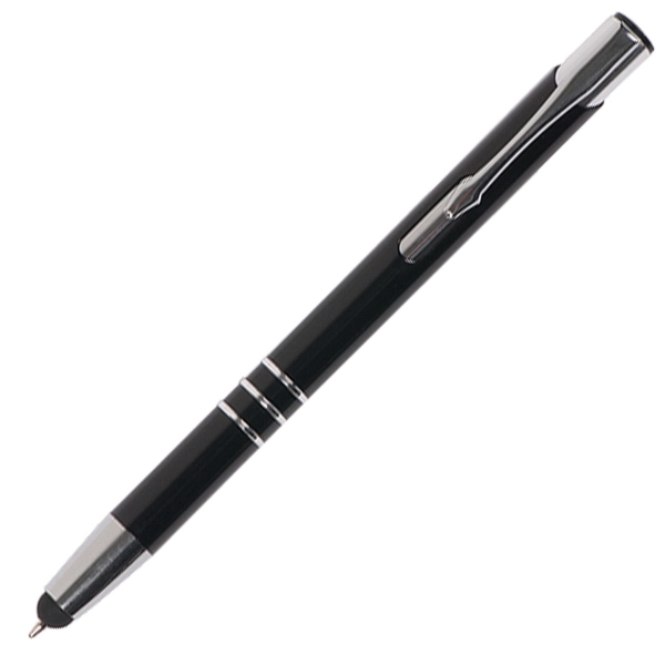Aluminum click pen and stylus.... from ASI 42920 Busrel Inc