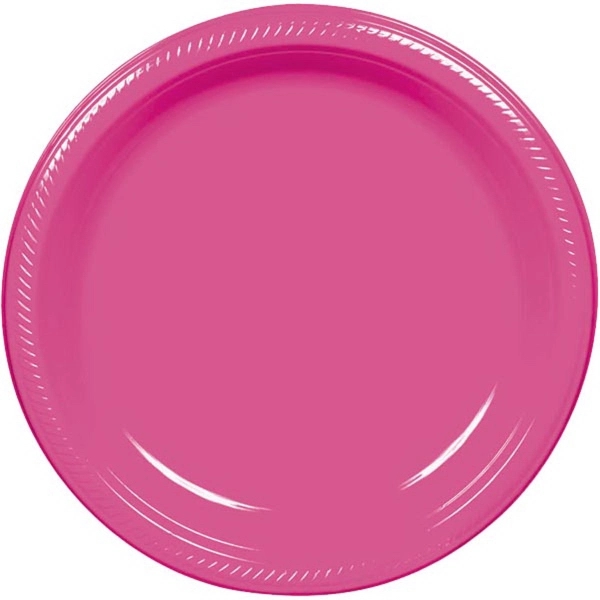 Round plastic plates in a variety of colors.... from ASI 79541 Print Appeal,Inc. / Print Appeal