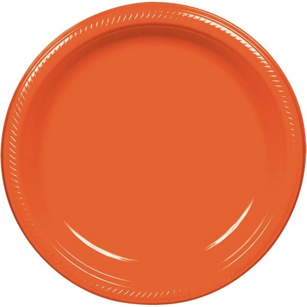 Round plastic plates in a variety of colors.... from ASI 79541 Print Appeal,Inc. / Print Appeal