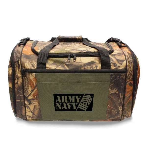 Camo Duffel bag Built for any outdoor activity.... from ASI 30112 ACE Products / Ace Line