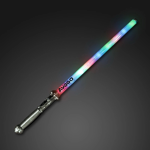 Blank or Imprinted. 27.5" flashing sword.... from ASI 34194 ALightPromos / Alight Promotional Products