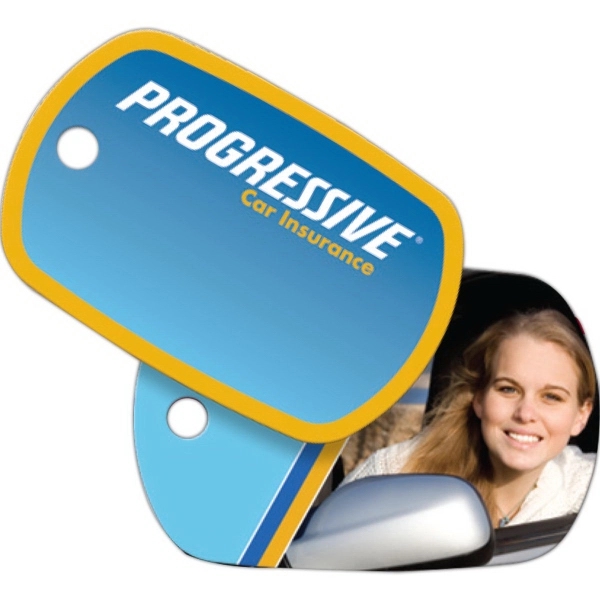 Key tag laminated plastic standard oval. Brilliant digital four color process... from ASI 80210 Quikey Mfg Co Inc / Quikey Line