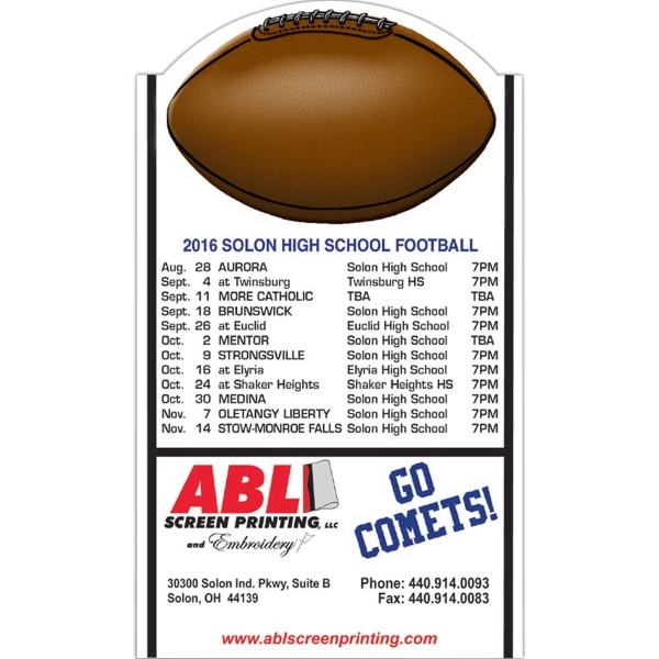 Magnet - rectangle - full color. Digital four color process print;... from ASI 80210 Quikey Mfg Co Inc / Quikey Line