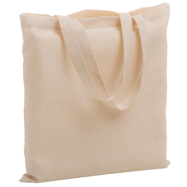13" x 5" x 13" 6-ounce cotton canvas tote bag with... from ASI 35290 American Ad Bag Co