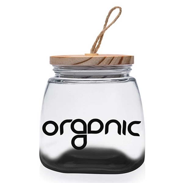 Clear 64 oz. glass apothecary jar measuring 4.65" W x 5.59"... from ASI 39552 BEL Promo