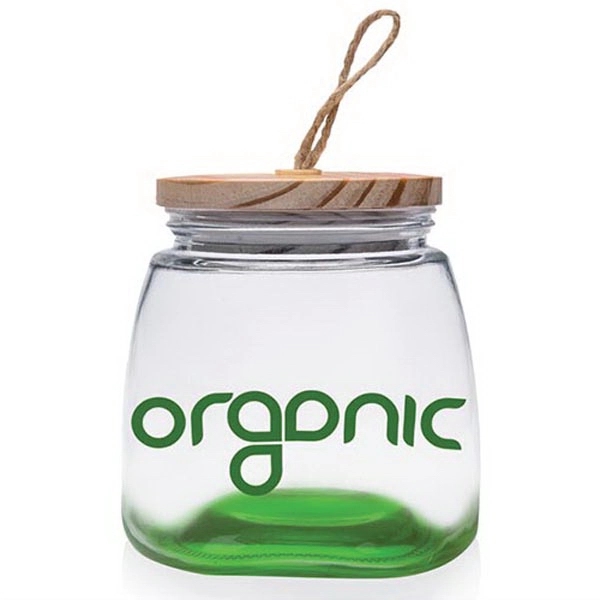 Clear 64 oz. glass apothecary jar measuring 4.65" W x 5.59"... from ASI 39552 BEL Promo