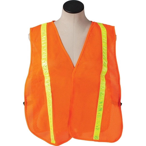 Safety vest with reflective stripes.... from ASI 54100 Fields Manufacturing Inc / Fields