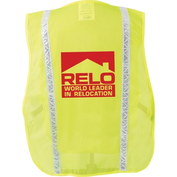 Safety vest with reflective stripes.... from ASI 54100 Fields Manufacturing Inc / Fields