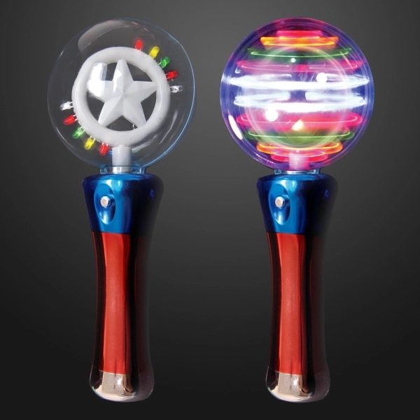 Blank. Magic spinning star wand.... from ASI 34194 ALightPromos / Alight Promotional Products