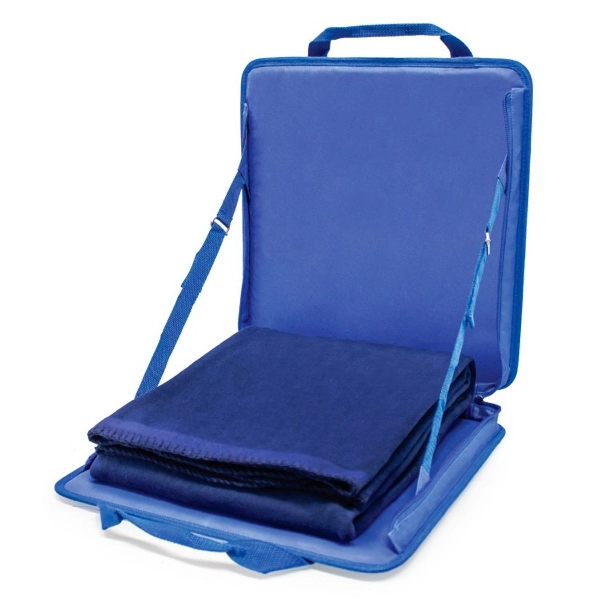 Portable Stadium seat is constructed with 600D polyester, fiberglass rods for... from ASI 30112 ACE Products / Ace Line