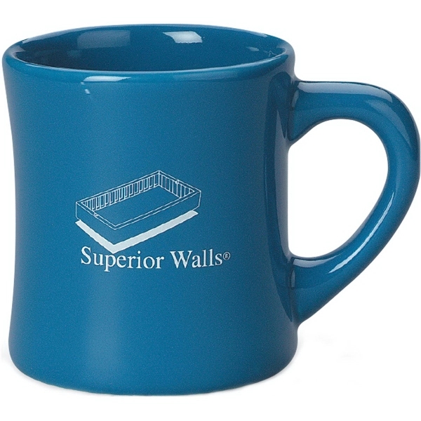 9 oz. ceramic old fashion diner mug.... from ASI 40261 Berney-Karp Inc / Creative Source