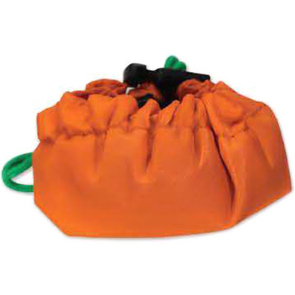 Fun shaped tote with drawstring closure, orange or pumpkin shape.... from ASI 35500 American Greenwood Inc / American Greenwood