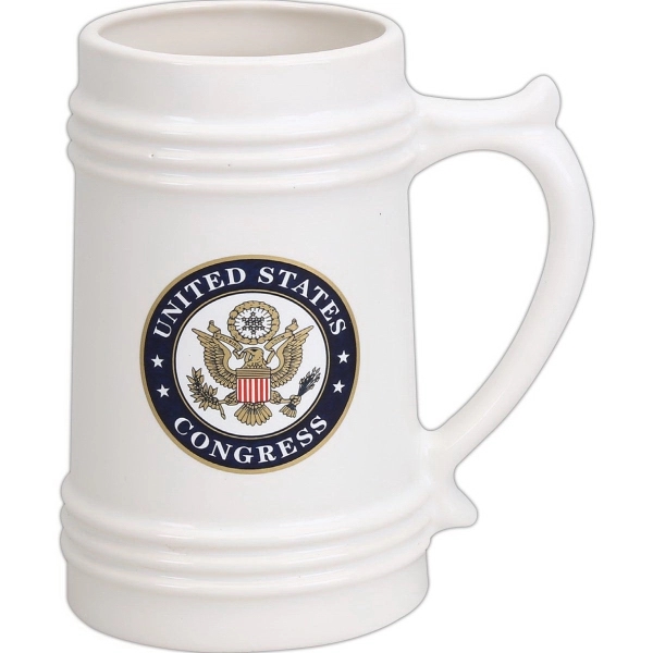 Ceramic stein, 26 oz.... from ASI 40261 Berney-Karp Inc / Creative Source