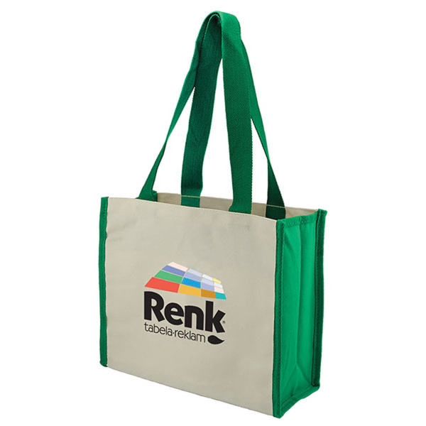 100% cotton two tone tote bag. Crab.... from ASI 90075 ZZ DROPPED - Sunscope / Sunscope®