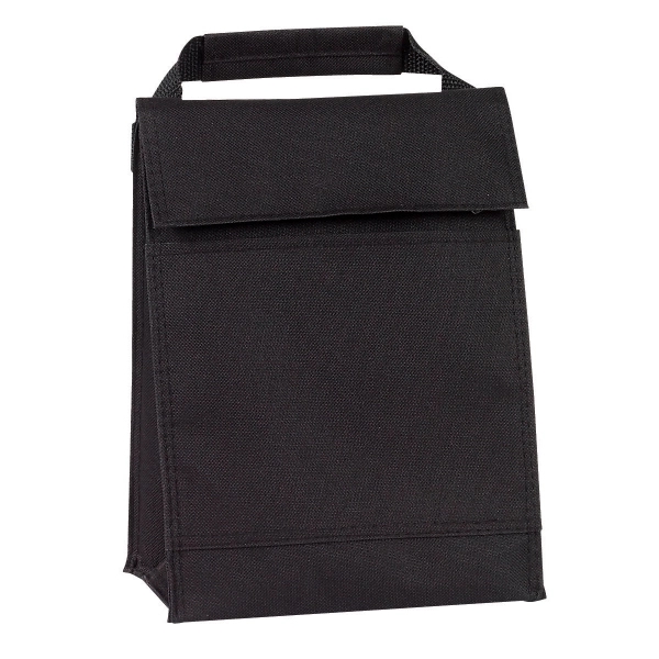 7" x 9.5" x 4.5" polyester lunch bag with PEVA lining,... from ASI 37980 Bagworld