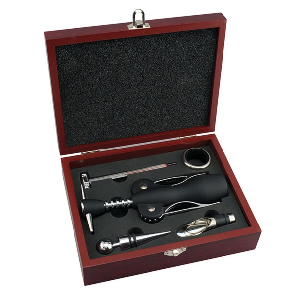 Five piece wine set that features a bar compass, stainless steel... from ASI 90075 ZZ DROPPED - Sunscope / Sunscope®