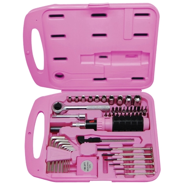 55 pc tool set. Durable with tools, tape measure and utility... from ASI 30112 ACE Products / Ace Line