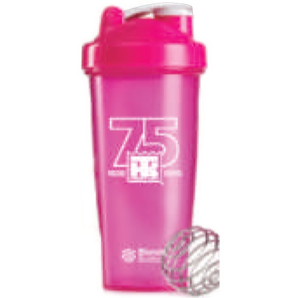Blender bottle with 28 oz. capacity, wire whisk ball, and removable... from ASI 34330 ZZ MERGED - Allen Company/The / Allen Colorcraft (R)