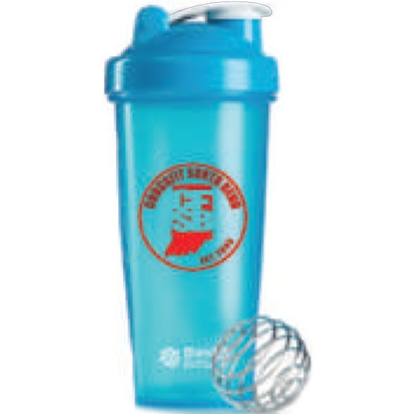 Blender bottle with 28 oz. capacity, wire whisk ball, and removable... from ASI 34330 ZZ MERGED - Allen Company/The / Allen Colorcraft (R)
