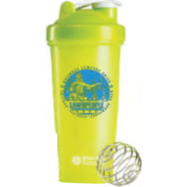 Blender bottle with 28 oz. capacity, wire whisk ball, and removable... from ASI 34330 ZZ MERGED - Allen Company/The / Allen Colorcraft (R)