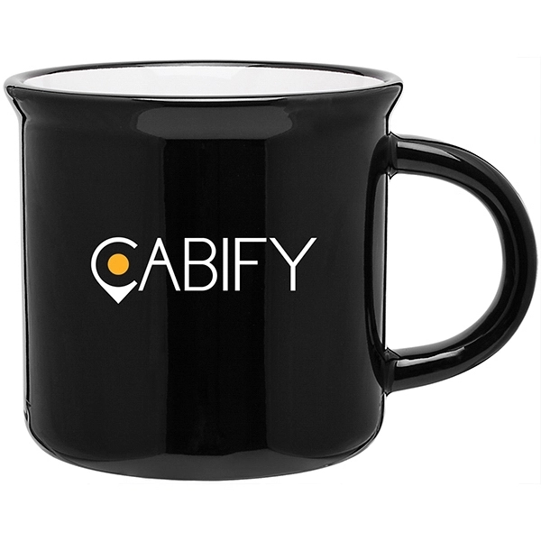 15 oz ceramic mug with glossy colored exterior, glossy white interior,... from ASI 51197 ETS Express, LLC