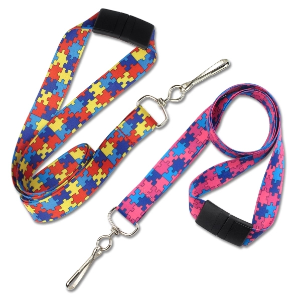 Support a worthy cause with these unique breakaway lanyards. Pre-printed with... from ASI 79898 Promovision / PROMOVISION