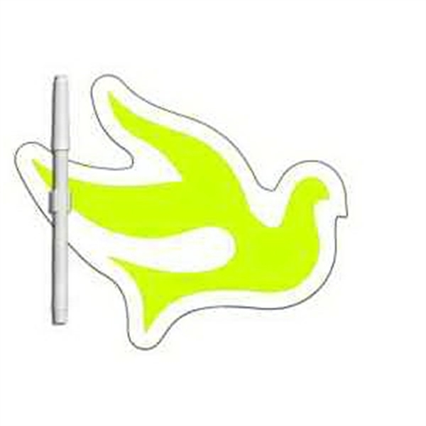 Dove shaped dry erase memo board with marker.... from ASI 67620 Lion Circle Corp / Lion/Circle
