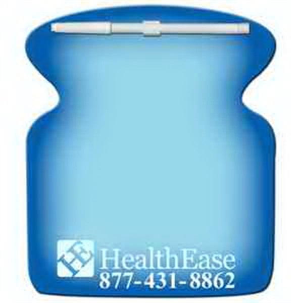 Apothecary Jar shaped dry erase memo board with marker.... from ASI 67620 Lion Circle Corp / Lion/Circle