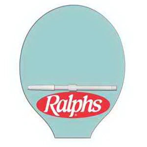 Racket/Guitar shaped dry erase memo board with marker.... from ASI 67620 Lion Circle Corp / Lion/Circle