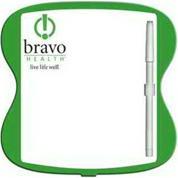 Hourglass shaped dry erase memo board with marker.... from ASI 67620 Lion Circle Corp / Lion/Circle