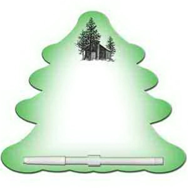 Evergreen shaped dry erase memo board with marker.... from ASI 67620 Lion Circle Corp / Lion/Circle