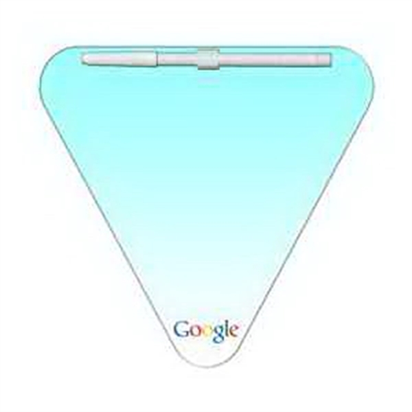 Triangle shaped dry erase memo board with marker.... from ASI 67620 Lion Circle Corp / Lion/Circle