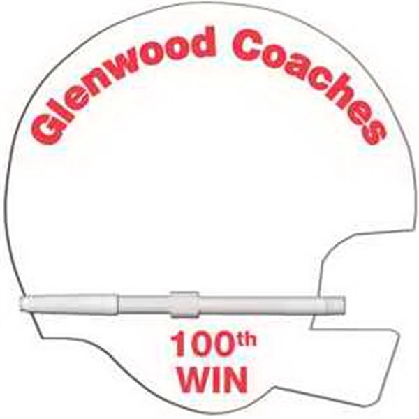 Helmet shaped dry erase memo board with marker.... from ASI 67620 Lion Circle Corp / Lion/Circle