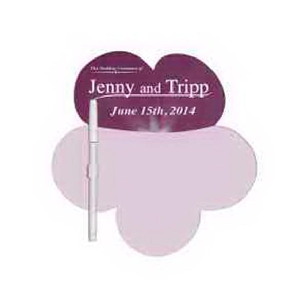 Daisy Flower shaped dry erase memo board with marker.... from ASI 67620 Lion Circle Corp / Lion/Circle