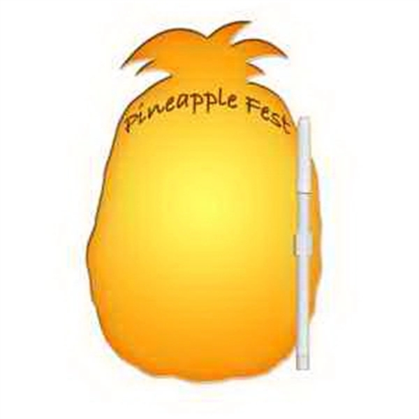 Pineapple shaped dry erase memo board with marker.... from ASI 67620 Lion Circle Corp / Lion/Circle