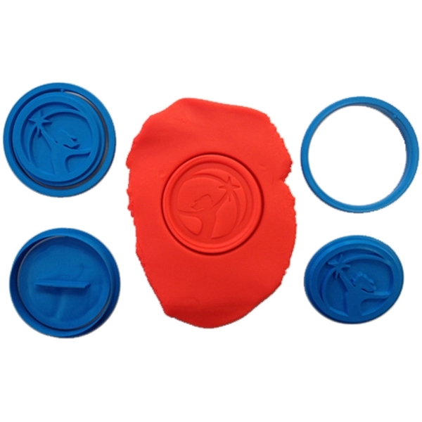 3" x 4" custom-shaped plastic cookie cutters. Dishwasher safe and FDA... from ASI 59683 Harco Enterprises LTD / Harco Enterprises