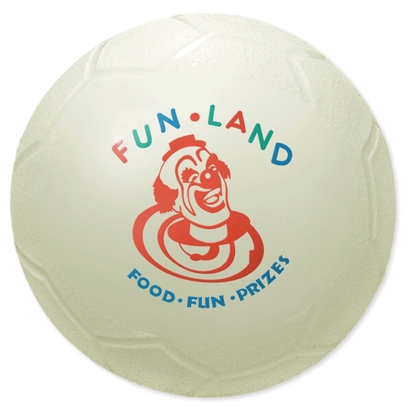 Soft, re-inflatable vinyl mini soccer ball measuring approx. 4 1/4" diameter... from ASI 38120 Ball Pro / Diversified Quality Kitchenware