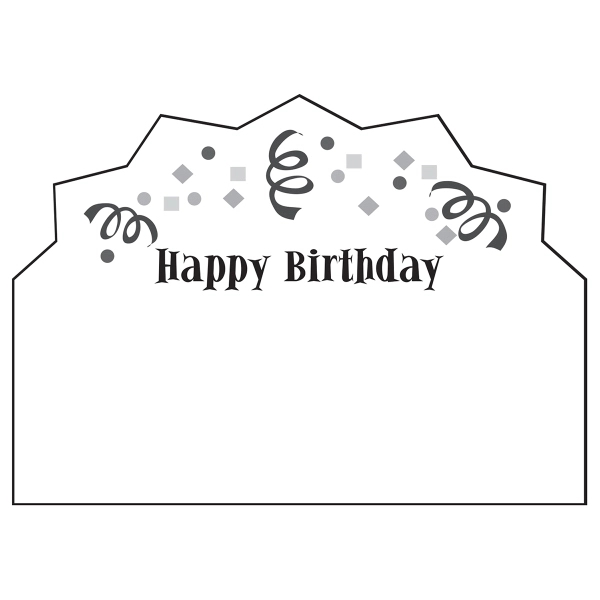 Creative top flexible magnet with jagged top.... from ASI 67620 Lion Circle Corp / Lion/Circle